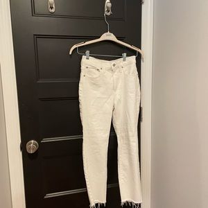 Madwell perfect vintage jean size 26 P white